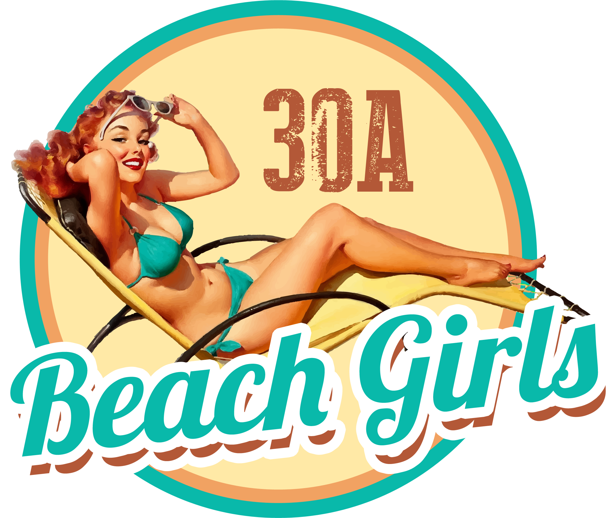 Logo for 30A Beach Girls Vacation Rentals